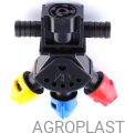 Форсунка маятниковая проходная AP0-100/GW07/P (Стандарт RAU) - ID 1414
