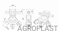 Форсунка маятникова кінцева AP0-100/GW07/K (Стандарт RAU) - ID 1453