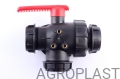 Кран шаровой 3-х ходовой PROLINE 2'' - ID 1726