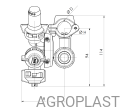 Форсунка 5-позиційна AP0-100/G9 (Стандарт Arag) - ID 1746