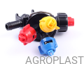 Форсунка 3-позиційна прохідна AP0-100/G07/P PROLINE на шланг (Стандарт RAU) - ID 1600