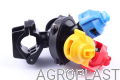 Форсунка 3-позиційна AP0-100/G09 PROLINE на трубу (Стандарт Arag) - ID 1603