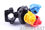 Форсунка 3-позиційна AP0-100/G09 PROLINE на трубу (Стандарт Arag)