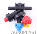 Обертова 3-позиційна прохідна форсунка AP0-100/G08/P (Система Arag) - ID 1620