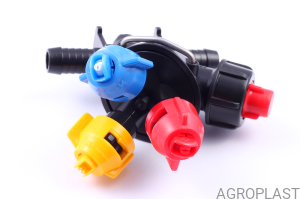 Форсунка 3-позиційна прохідна AP0-100/G07/P PROLINE на шланг (Стандарт RAU)