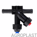 Корпус розпилювача на шланг 0-100/08/P (Система Arag) прохідний - ID 761