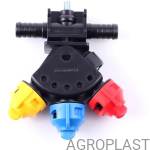 Маятникова форсунка прохідна 0-100/GW08/P (Система Arag)