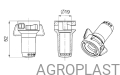 Ковпак-розпилювач КАС довгий на 7 отворів AP/RK08/09 (Система Arag) - ID 960