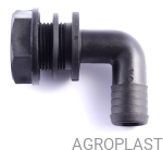 Колено переливное в сборе ø 25 / AP25KP25