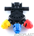 Форсунка маятникова прохідна / AP0-100/GW07/P  (Стандарт RAU)